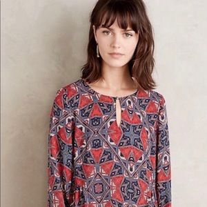 Anthropologie Paper Crown Dress